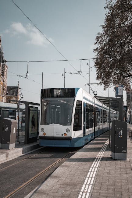 Bologna central station tram stop