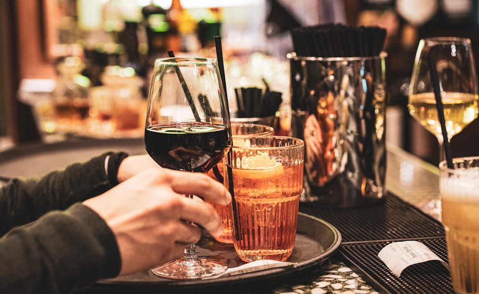 Italian aperitivo spritz terrace evening