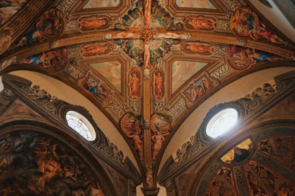 Parma Cathedral interior fresco Correggio