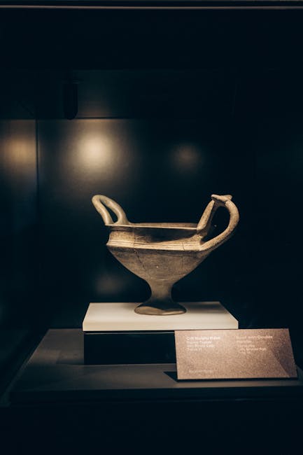 Archaeological Museum display ancient artifacts