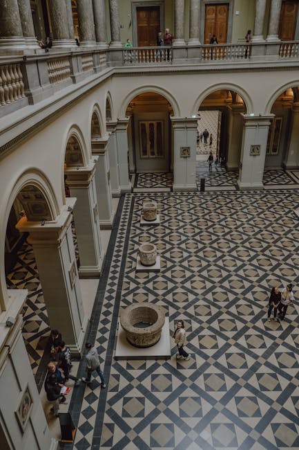 Bologna historic courtyard museum interior
