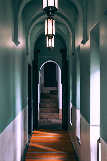 Torre Prendiparte interior narrow staircase