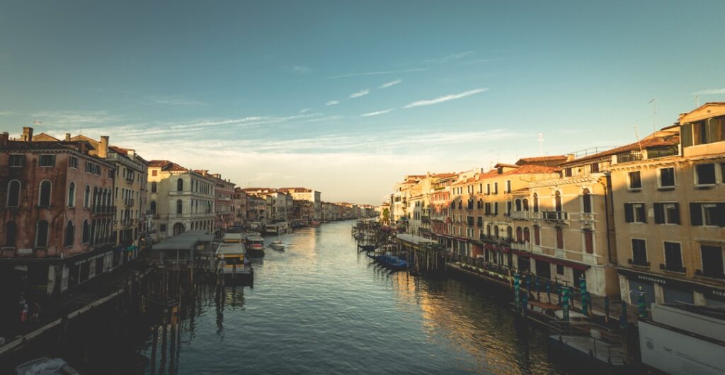 Venice morning Grand Canal sunrise